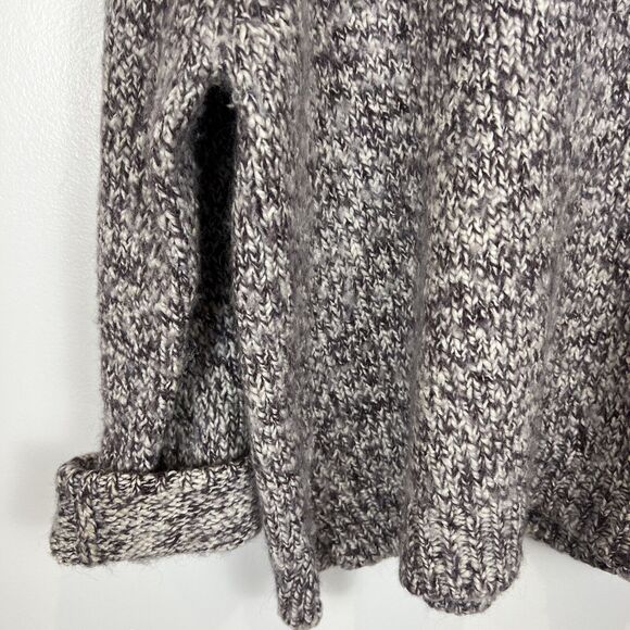 SKYR Women’s Vintage Chunky Fuzzy Mottled Mohair Wool Blend Sweater Warm XL Y2K - Picture 9 of 16